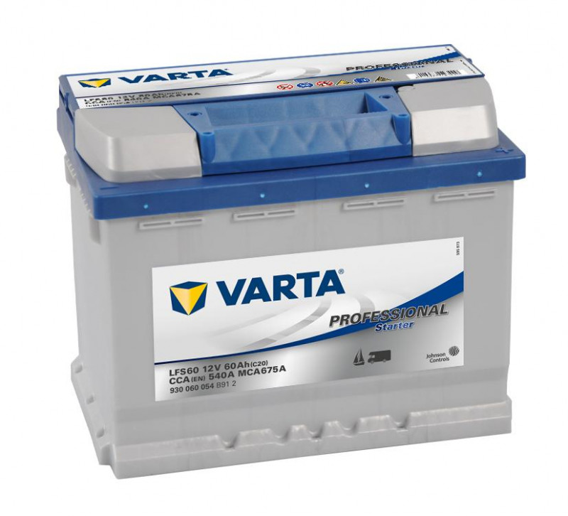 Autobaterie 60Ah Varta Professional Starter LFS60 Varta