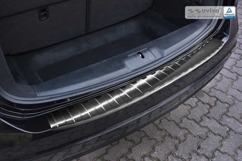 Ochranná lišta hrany kufru VW Sharan 2010- (tmavá) Avisa