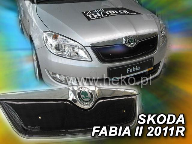Zimní clona chladiče Škoda Fabia II. 2010-2014 (horní) Heko