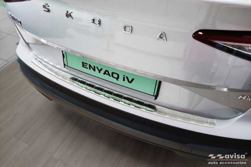 Ochranná lišta hrany kufru Škoda Enyaq iV 2021- (matná) Avisa