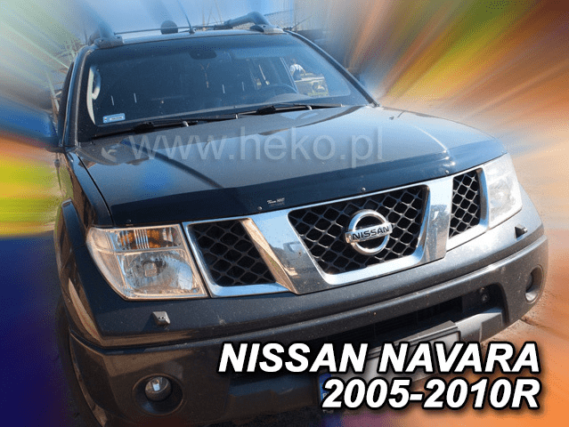 Deflektor kapoty Nissan Navara 2005-2014 (4 dveře