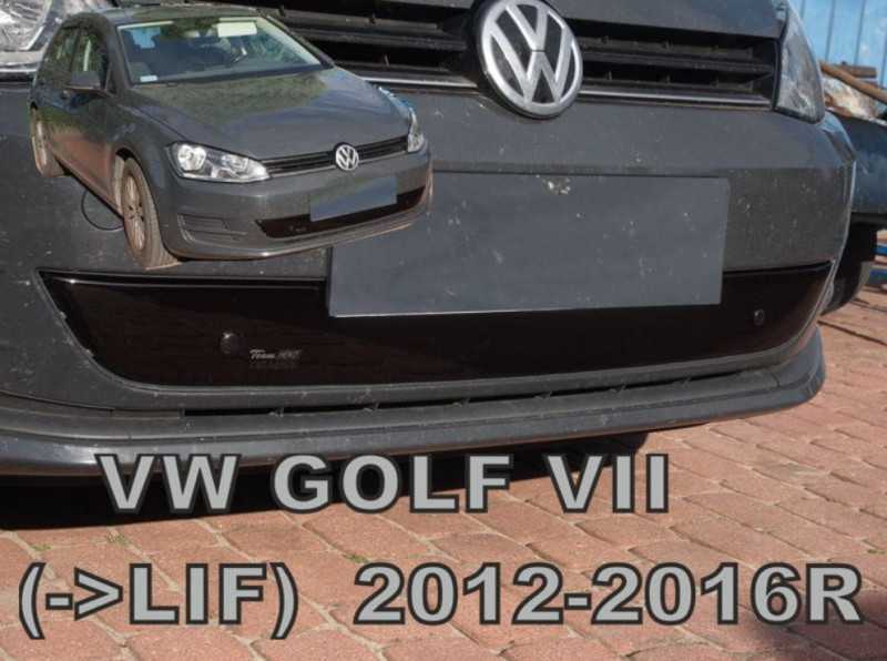Zimní clona chladiče VW Golf VII. 2012-2016 (dolní) Heko