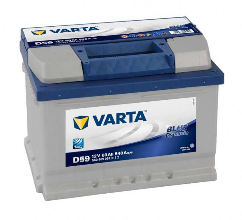 Autobaterie 60Ah Varta Blue Dynamic D59 Varta