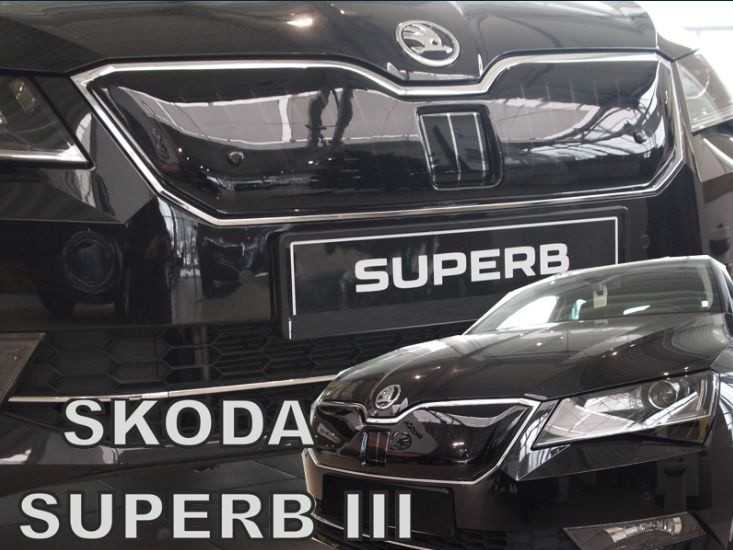 Zimní clona chladiče Škoda Superb III. 2015-2019 (horní