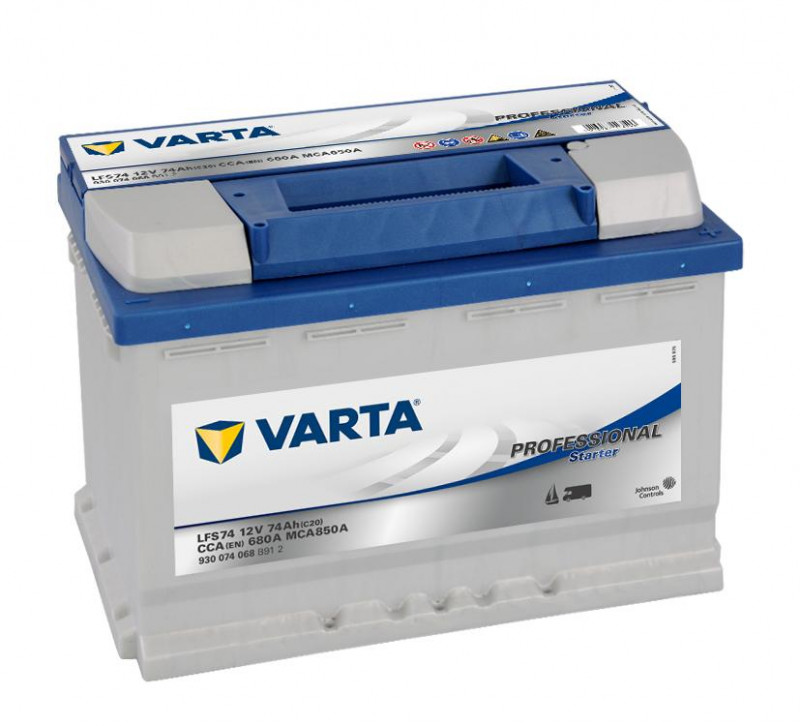 Autobaterie 74Ah Varta Professional Starter LFS74 Varta