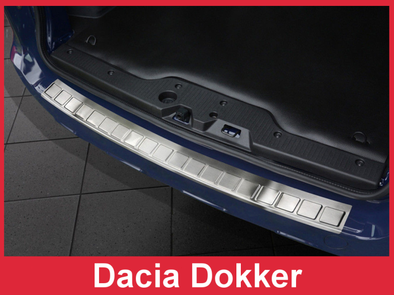 Ochranná lišta hrany kufru Dacia Dokker 2012-2021 (matná) Avisa
