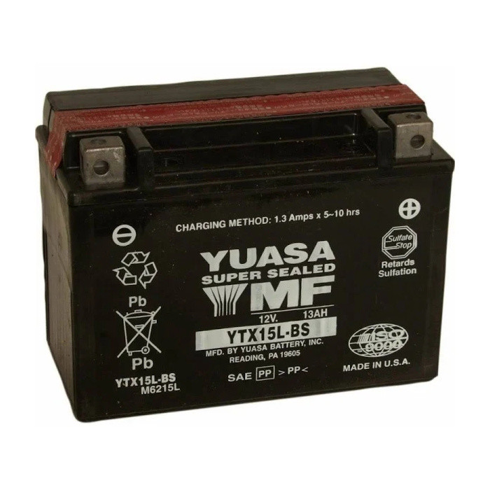 Motobaterie Yuasa Super MF YTX15L-BS Yuasa