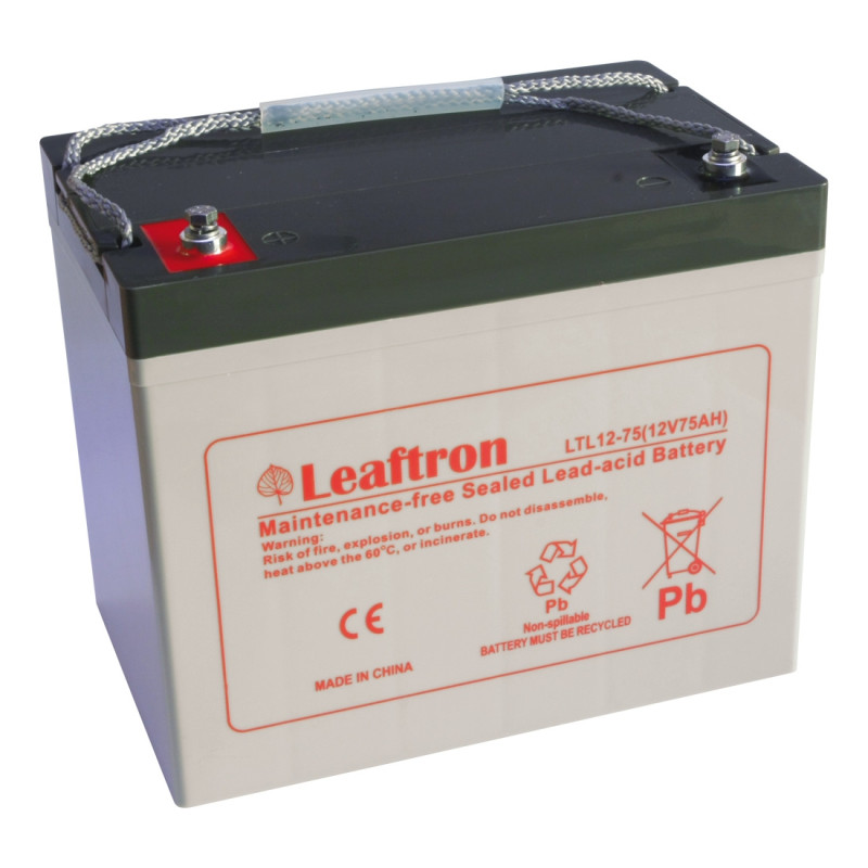 Záložní akumulátor Leaftron LTL12-75 12V