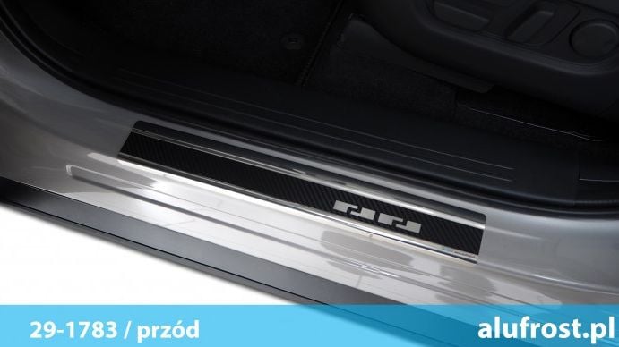 Prahové lišty Mazda CX-60 2022- (carbonová fólie) Alufrost