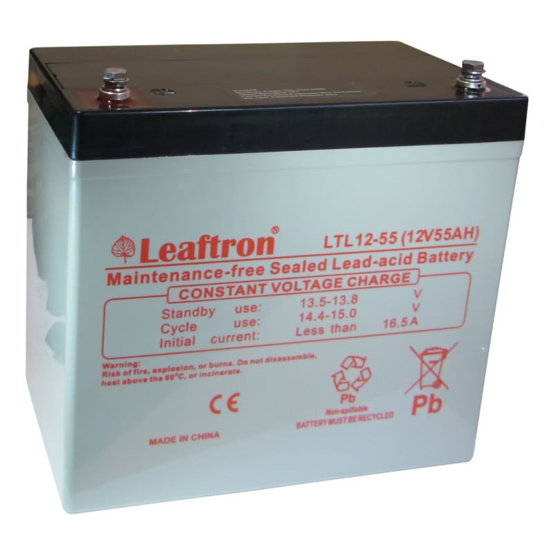 Záložní akumulátor Leaftron LTL12-55 12V