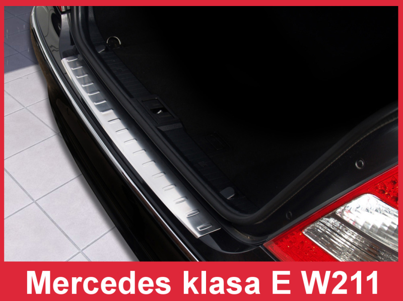 Ochranná lišta hrany kufru Mercedes E-Class 2002-2009 (W211