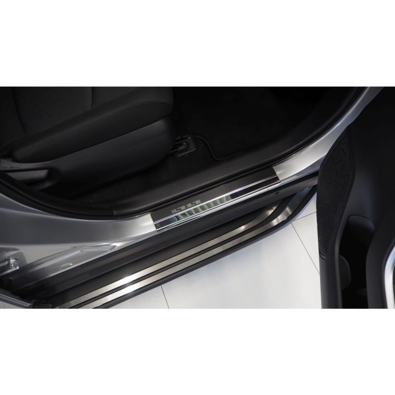 Prahové lišty Toyota Rav4 2019- (carbon) Alufrost